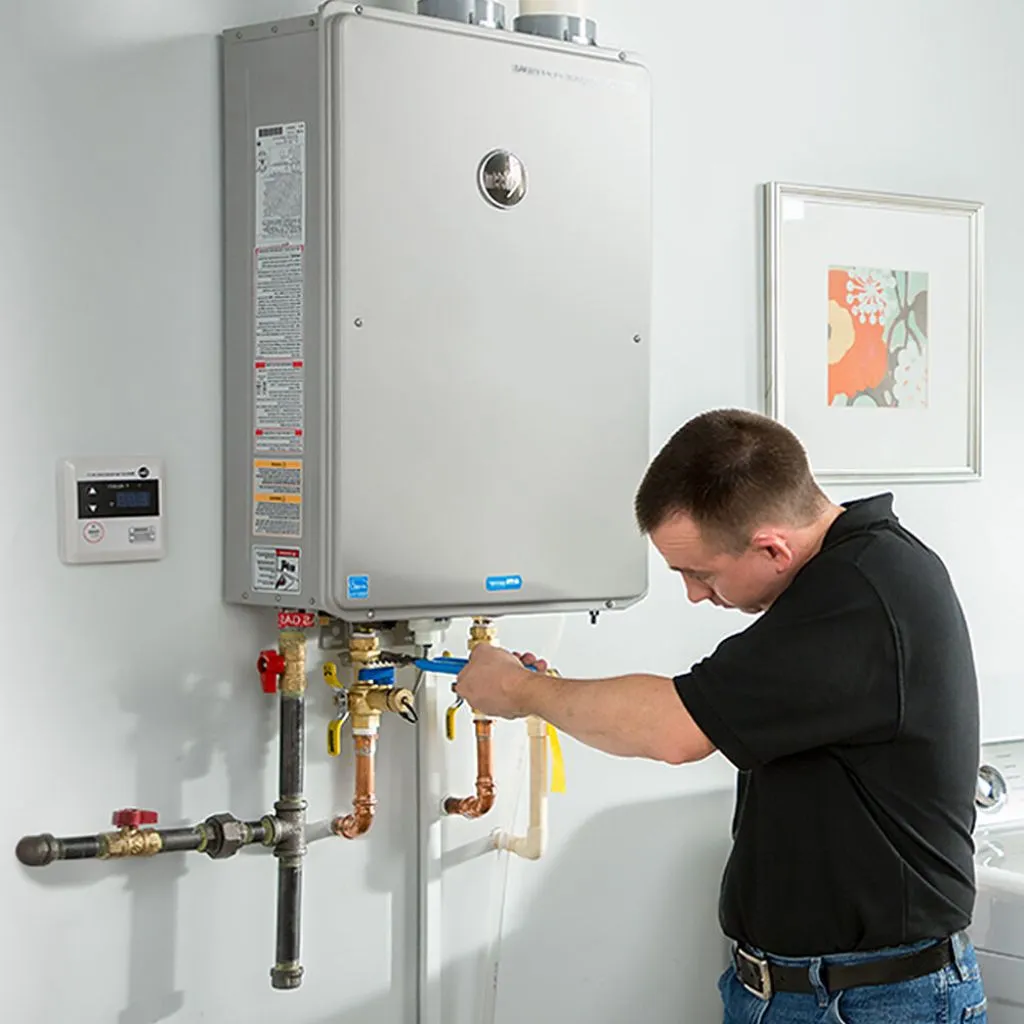 tankless water heater repair in Long mott, TX